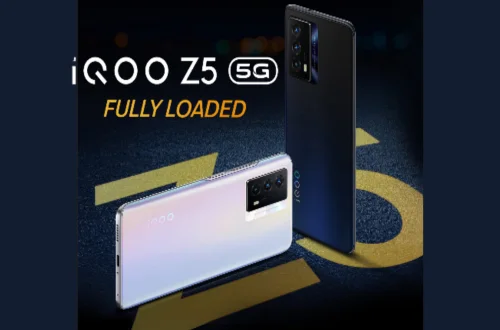 iQoo Z5 with VC liquid cooling system, 240Hz touch sampling rate gaming phone