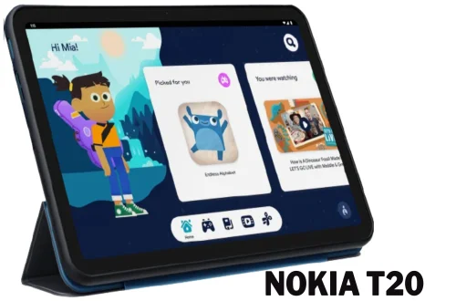Nokia T20 with a 2K display, stereo speakers for watching movies