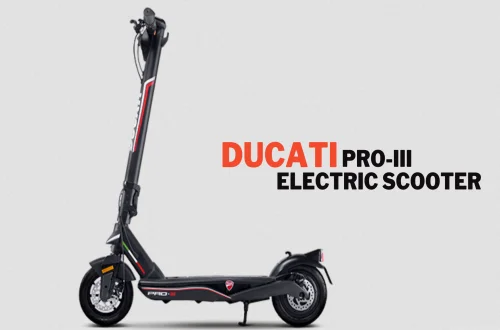 Ducati Pro-III electric scooter with four riding modes, 50km range