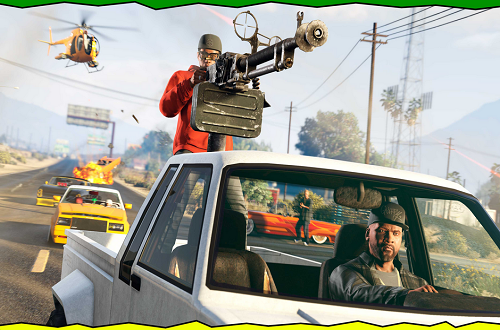 Franklin and Lamar are on new co-op Short Trips missions available for all
