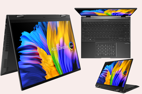 Asus ZenBook 14 Flip OLED with 4K and 2.8K 90Hz refresh rate display
