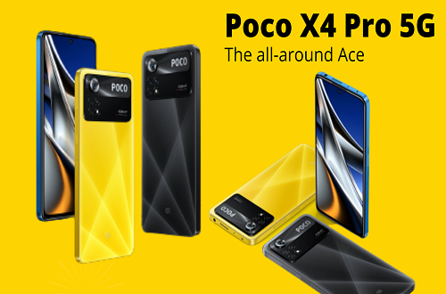Poco X4 Pro 5G with 360Hz touch sampling rate gaming smartphone