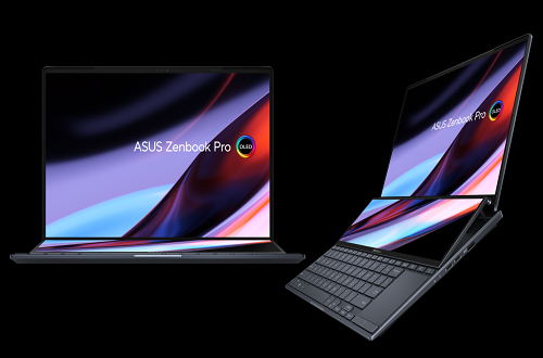 Asus Zenbook Pro 14 Duo OLED with 120Hz refresh rate ScreenPad Plus