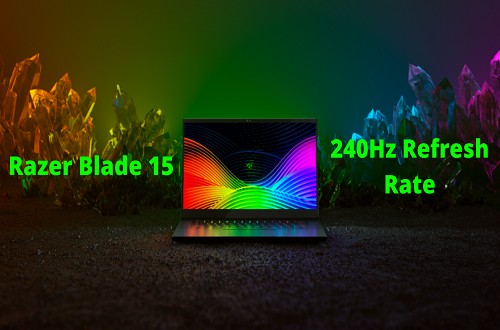 Razer Blade 15 with Windows 11, 240Hz refresh rate gaming display
