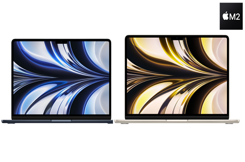 Apple MacBook Air, MacBook Pro (2022) with M2 chipset processor