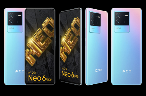 iQoo Neo 6 5G with 360Hz touch sampling rate, 120Hz refresh-rate display