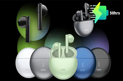 Mivi DuoPods A350 TWS True earbuds with 50 hours of battery life