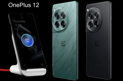 OnePlus 12 with 50W wireless charging and 10W reverse wireless charging