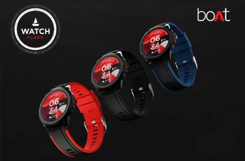 Boat Flash Watch with 10 sports modes and SpO2 monitoring built-in