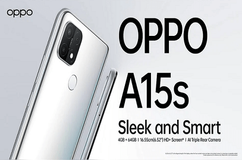 Oppo A15s with a 4,230mAh massive battery and Triple rear camera