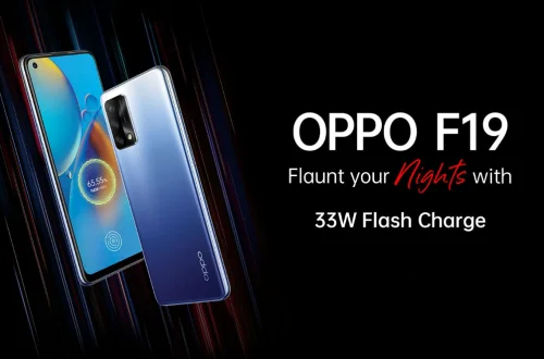 Oppo F19 with a 5,000mAh massive battery, 33W fast charging support