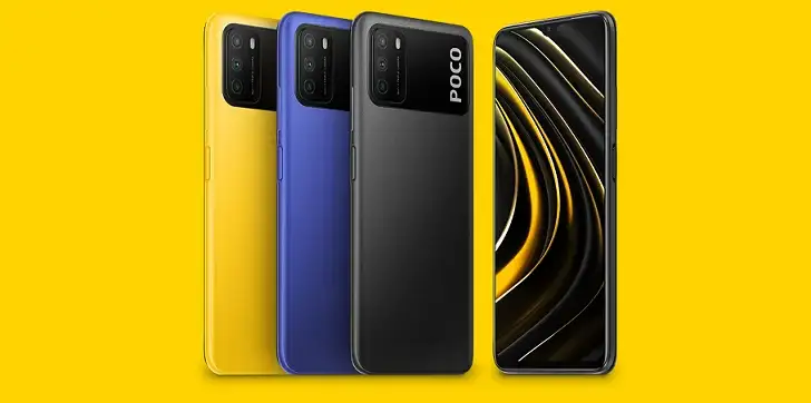 POCO M3 with a triple rear camera price in India, and variant options