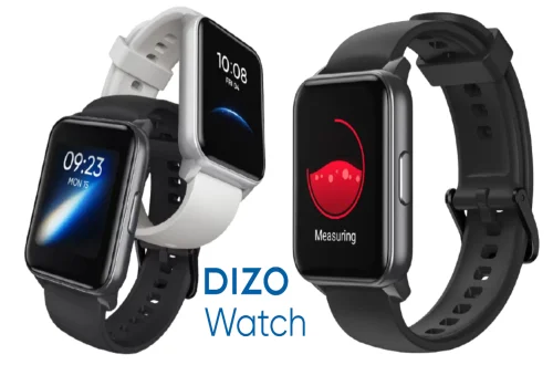 Realme Dizo Watch with 90 preloaded sport modes, heart rate, SpO2