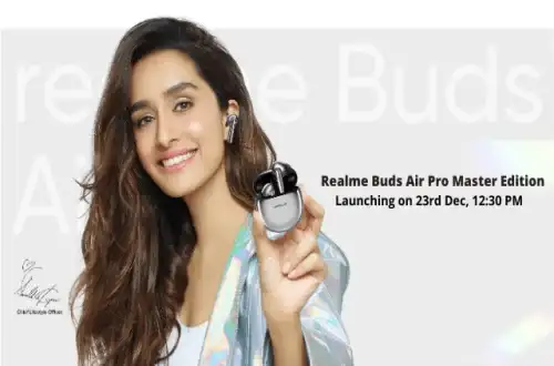 Realme Watch S series, And Buds Air Pro with Shraddha Kapoor Edition