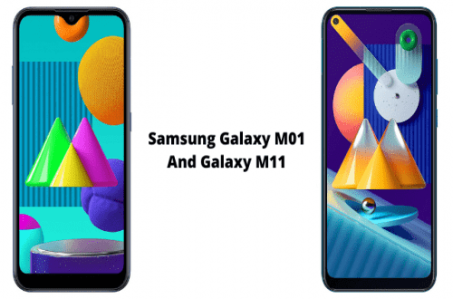 Samsung Galaxy M01 And Samsung Galaxy M11 Price In India, All Specs