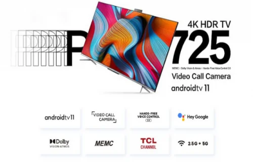 TCL P725 4K HDR LED TV, Ocarina Smart AC with affordable price in India