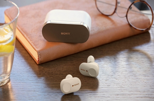 Sony WF-1000XM3 Wireless Noise Cancellation Earphones with Alexa Voice Control