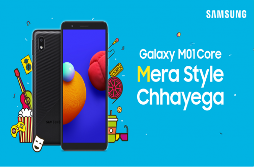 Most affordable launch by Samsung: The Samsung Galaxy M01 Core