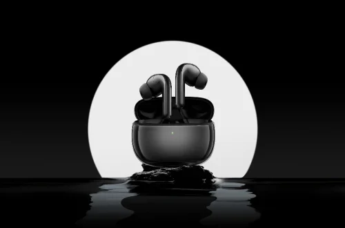 Xiaomi FlipBuds Pro true wireless stereo with a Qi wireless charging