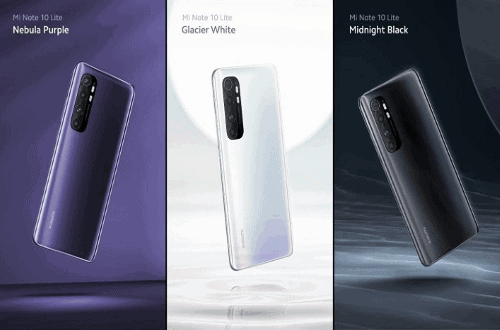 Xiaomi Mi Note 10 Lite Launched Date, Price, and Specifications