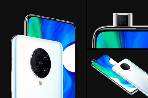 Xiaomi Poco F2 Pro with a popup camera, LiquidCool Technology 2.0